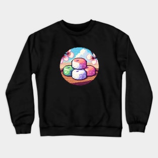 Mochi Tea Kawaii Vintage Japanese Since Crewneck Sweatshirt